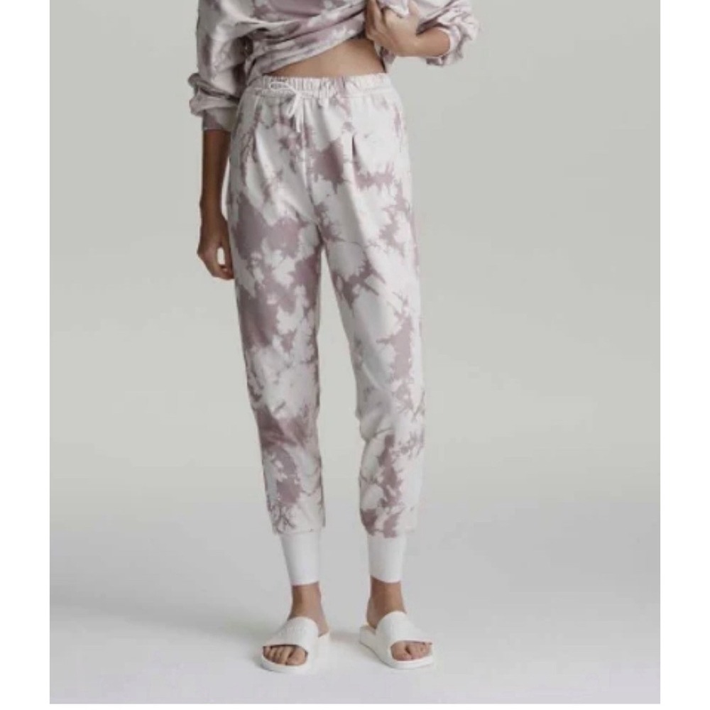 Varley Keswick Pant Taupe Tie Dye Size XS